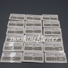 Gancio tutore staffa metallo ortodontico mini/standard Roth/Edgewise/MBT 018/022