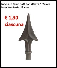 lancia in di ferro battuto