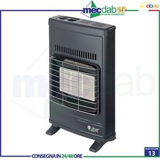 Stufa A Gas GPL Grigia 4200W Infrarossi ECO40 GPL SICAR