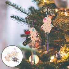  Kit di campanelli eolici in legno per bambini Artigianato in legno non finito