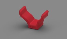 Copertura Rossa Portabici Rail