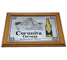QUADRO INSEGNA A SPECCHIO CORONA CORONITA CERVEZA BIRRA BEER BIER MEXICO-BAR PUB