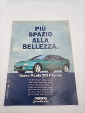 Clipping Pubblicità Advertising 1997 MAZDA 323 F LANTIS Più Spazio alla Bellezza