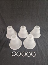 5 paralumi a forma di campana