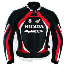 Giacca pelle moto honda - giacca,