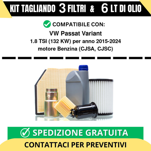 Tagliando per passat - vw,