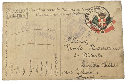 Lotto cartoline franchigia - cartoline,