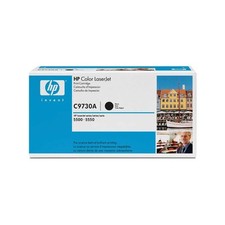 Toner nero HP C9730A 645A nero per HP Color LaserJet 5500 5550 serie, confezione originale