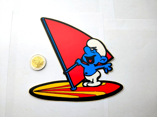 Puffo wind surf - , originale