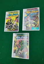 Red Sonja 7, 8, 9 - ristampe amatoriali in italiano (1978) bronze age