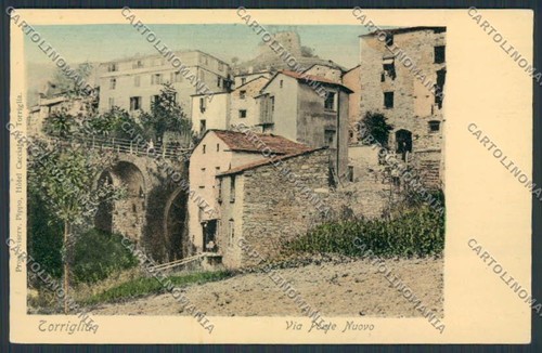 Genova torriglia cartolina - genova,