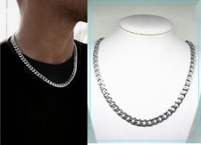 Collana catena 50cm acciaio - 50cm,