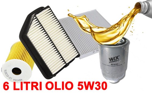 Kit filtri tagliando olio - tagliando,