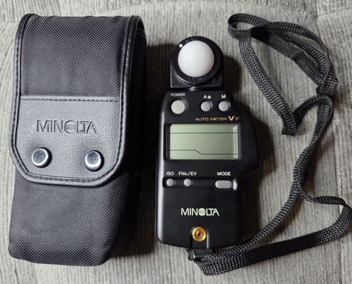 Minolta auto meter - minolta, v