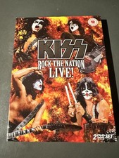 2 x DVD Kiss - Rock The Nation