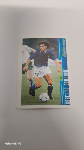 Figurina panini azzurro - figurina,