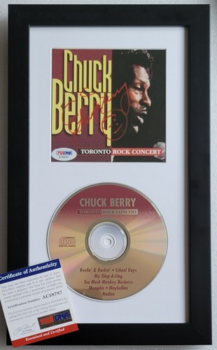 Chuck berry firmato psa dna - berry, psa/dna