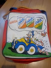 Zainetto Cartella Amica Fanta Aranciata E Paperino Disney Vintage 80