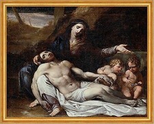Pietà Agostino Carracci Maria