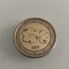 Moneta RARA - 2 euro ANNO 2001