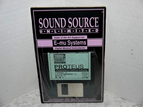 Proteus xr sound source - proteus,
