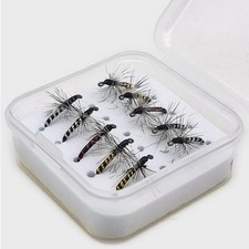 10 pezzi mosche chironomidi