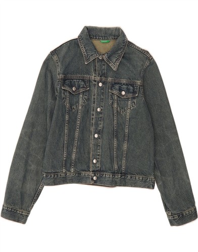 Giacca denim ragazzo benetton - giacca,