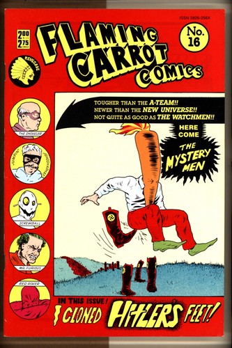 Flaming carrot comics - flaming,