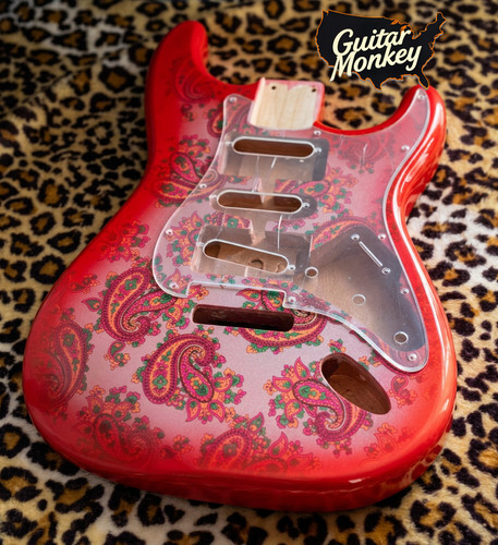 Paisley stratocaster hsh - stratocaster,