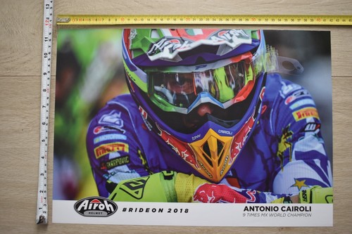 Tony cairoli airoh poster ktm - airoh,