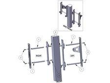 Protezione radiatore alluminio