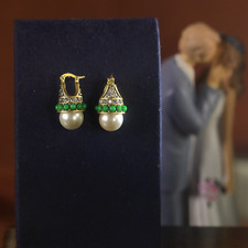 Orecchini Dormeuse Dorato