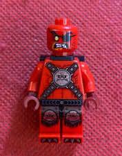 1x LEGO OMINO Rosso Nero NEXO KNIGHTS ULTIMATE BEAST MASTER con ZAINO Minifigure