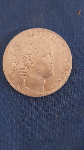 Moneta del 1950 - del, lire