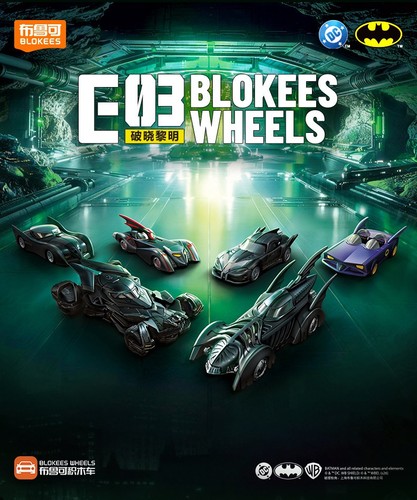 Blokee heros batman wheels - dc,