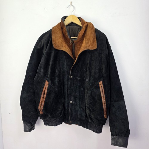 Giubbotto bomber vintage pelle