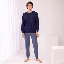 Pigiama Uomo in cotone scollo