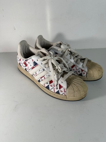 Adidas superstar bianco - bianco, blu
