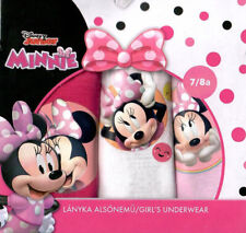Tris slip mutandine bimba "Disney MINNIE" taglia  3/4 - 5/6 - 7/8 anni