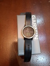 Garmin vívoactive 3 Cassa 30.4mm Cassa Argenta di Acciaio, Cinturino Nero di...