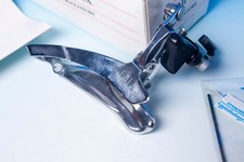 DERAGLIATORE OLYMPUS MTB campagnolo  a FASCETTA da 28,6 a 33mm  NUOVO IN SCATOLA