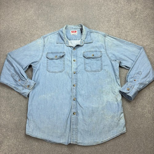 Camicia wrangler denim adulto - camicia,