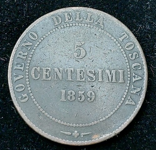 Toscana centesimi 1859 - 1859,