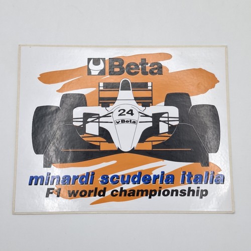 Beta minardi scuderia italia - minardi,