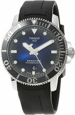 Tissot Uomo Seastar 660/1000 Acciaio Inox Cinturino Svizzero Automatico in Gomma,...