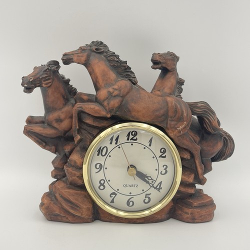 Orologio cavallo vintage - cavallo,