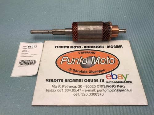 Indotto motorino avviamento