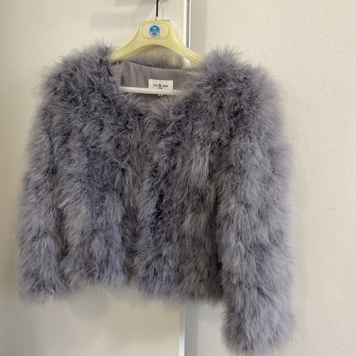 Pelliccia piume struzzo - di,