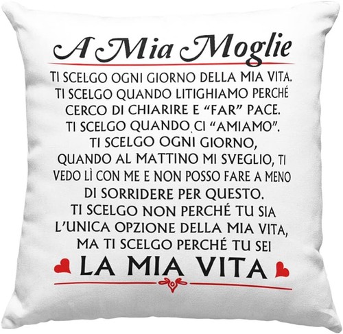Federa cuscino moglie speciale - federa,