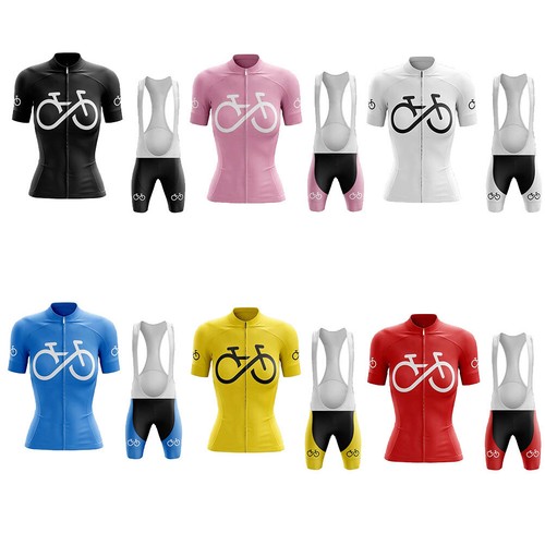 Set maglia ciclismo donna